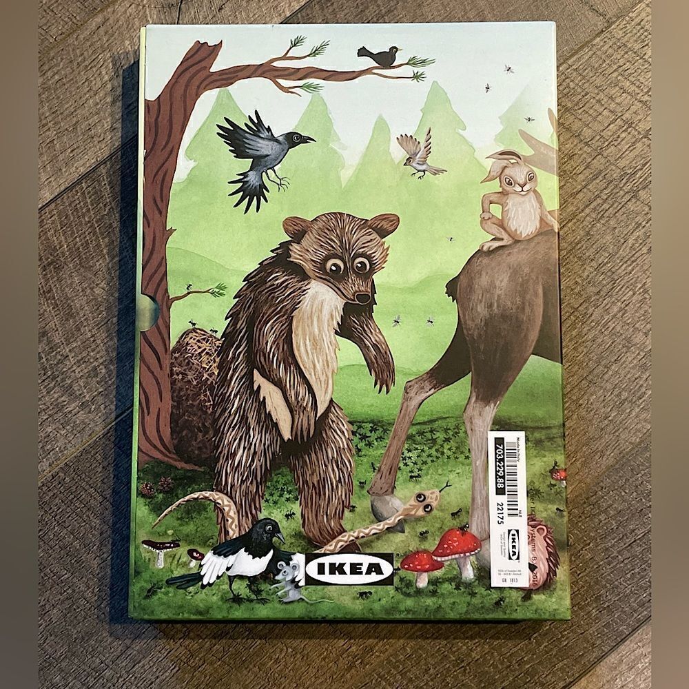 IKEA “BOKLIG” Hardcover Childrens Woodland Stories, 3-Book Box-Set, by Ulf Stark